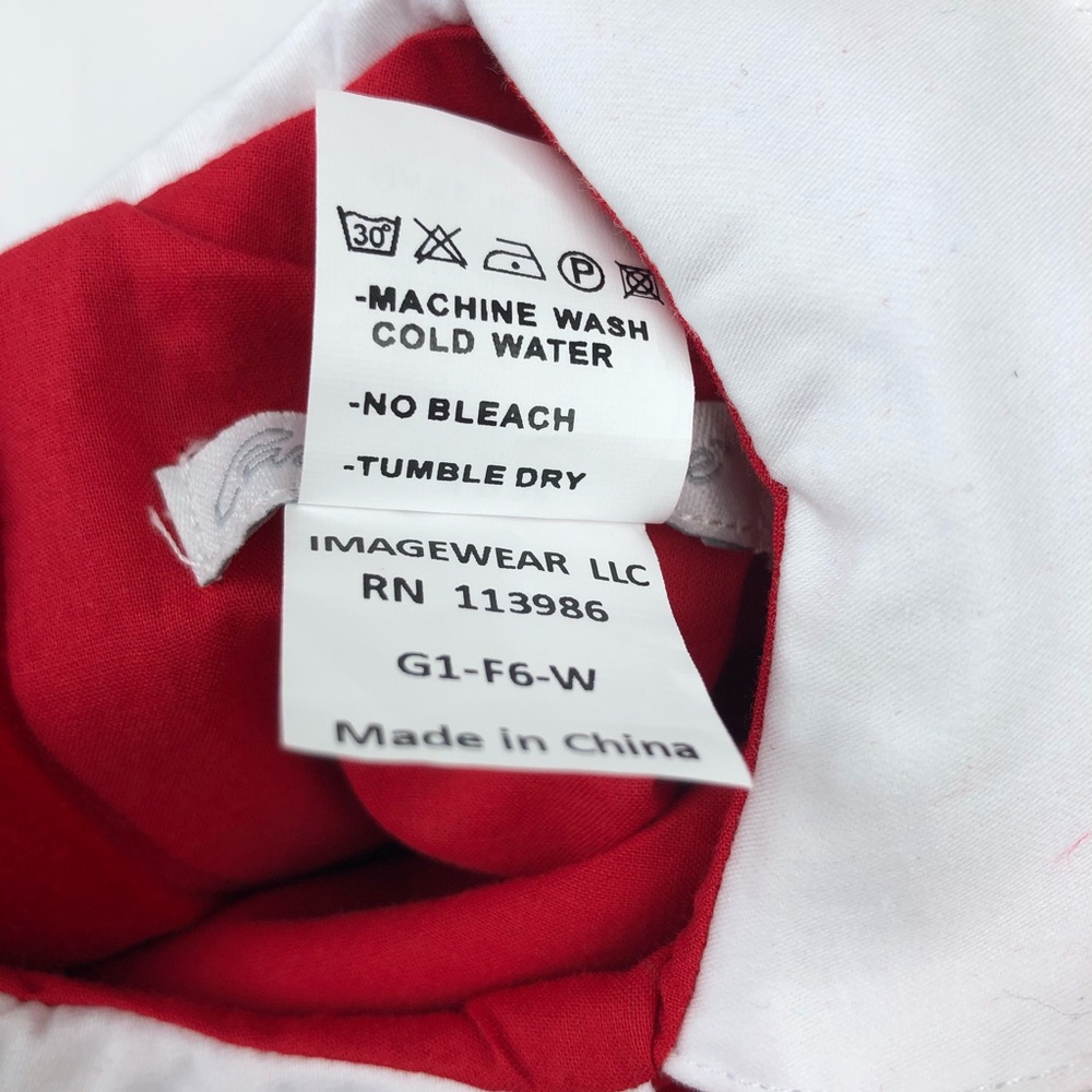 Carriage Boutique Red Velvet Scallop Hem Dress 18M - Picture 6 of 10